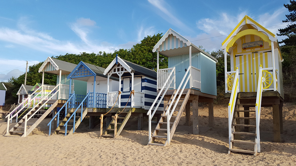 Hunstanton beach huts