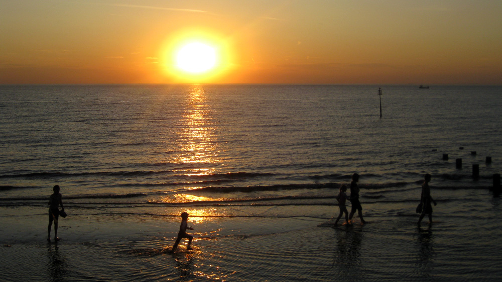 Hunstanton beach